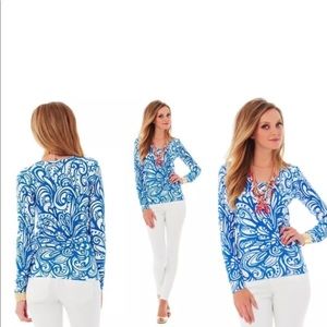 NWT Lilly Pulitzer Adelaide Top - Current Affair